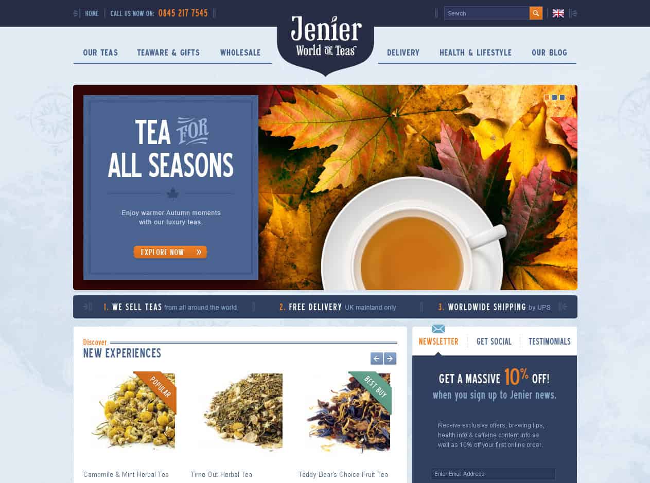 Jenier World Of Teas