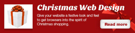 Creative Web Design for Christmas - by Xanthos Digital Marketing