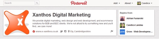 Verified Pinterest Account