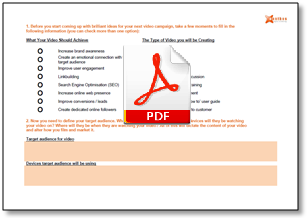 Download video marketing planner 