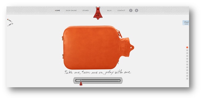 Bagigia Scrolling Website