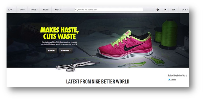 Scrolling Website Example