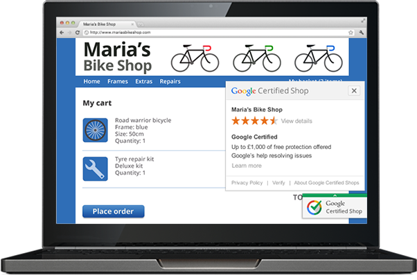 Google Certified Shop UK Ecommerce Businesses
