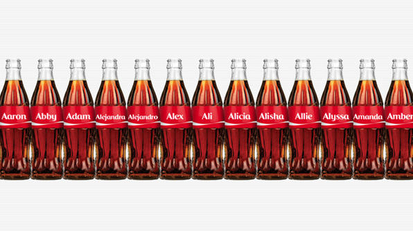 Personalised Marketing Coca Cola