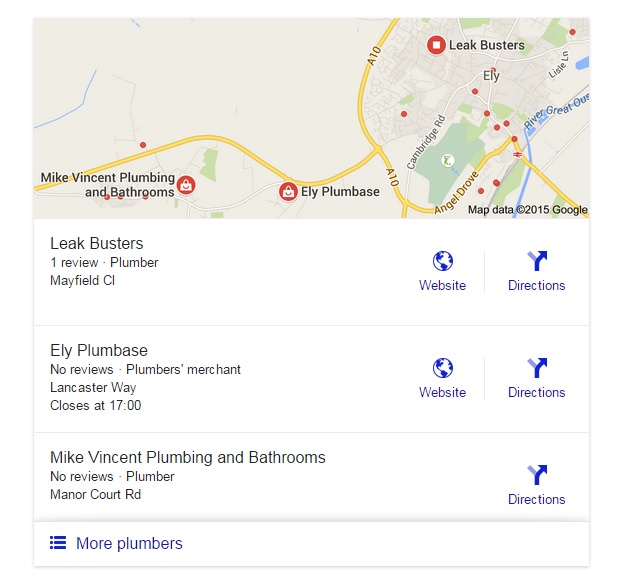 Google snack pack update - local seo 3-pack