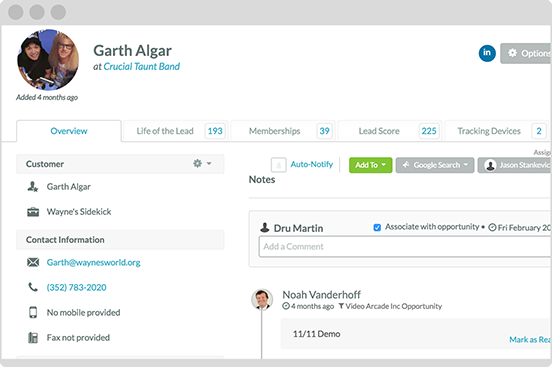 Lead Example Marketing Automation