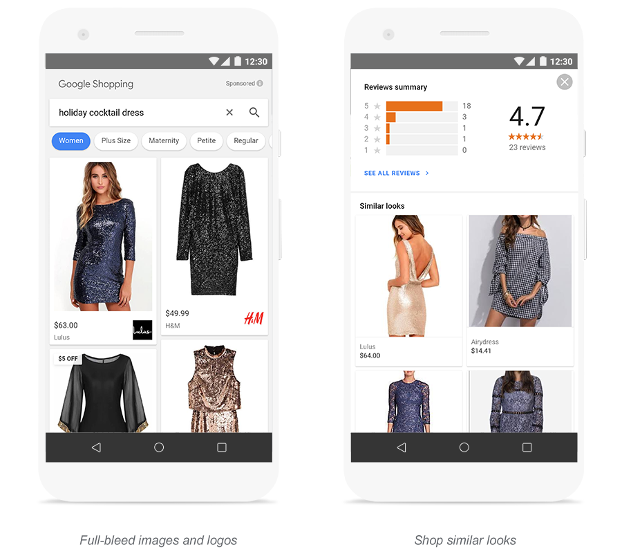 AdWords Shopping Showcase Ads