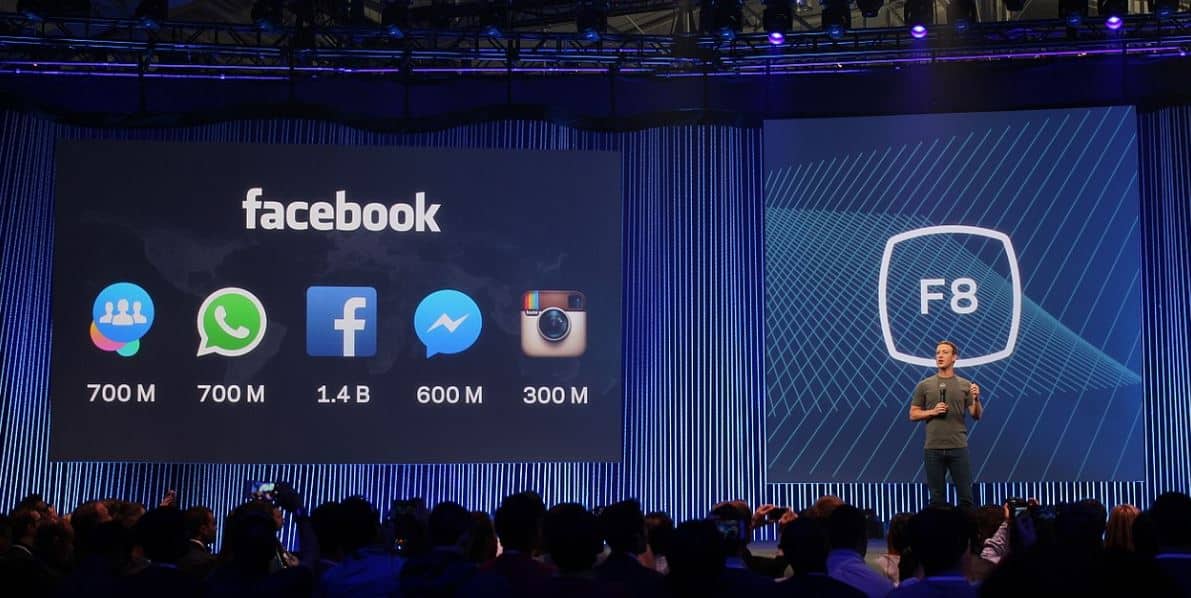 Facebook Zuckerberg F8