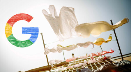 Google Logo and Spring Cleaning