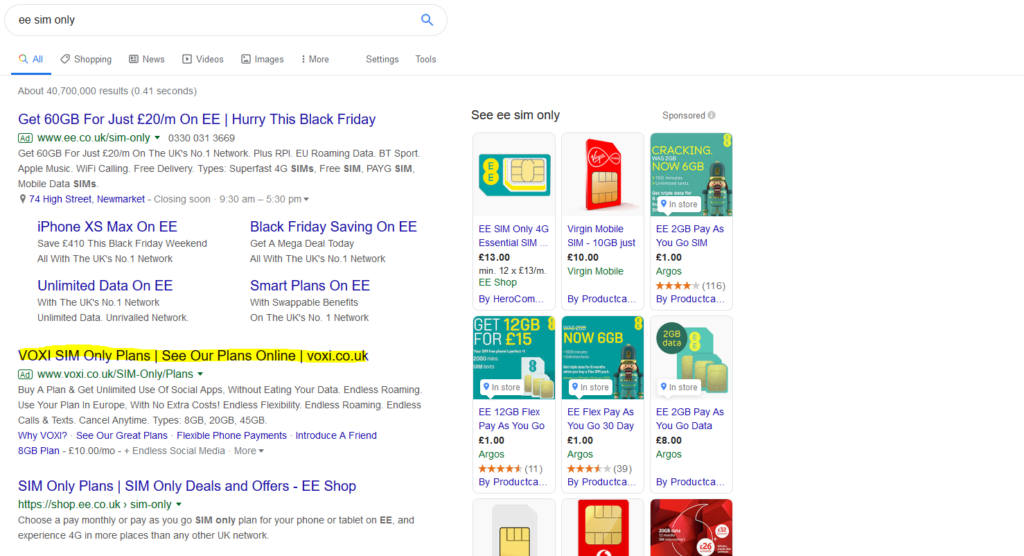 Ee Sim Only And Voxi Google Ads 1024x556