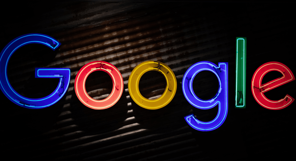 Google Logo Dark